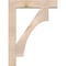 Ekena Millwork Westlake Block Smooth Bracket w/ Offset Brace, Douglas Fir, 7 1/2"W x 36"D x 48"H BKT0806X36X48WTL05SDF - alternate 2